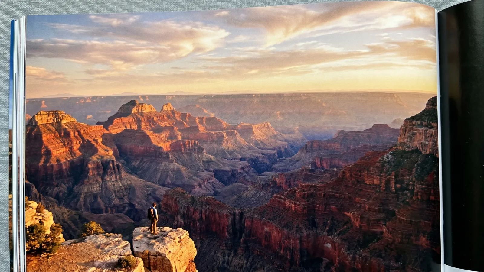 Le Grand Canyon au coucher du soleil